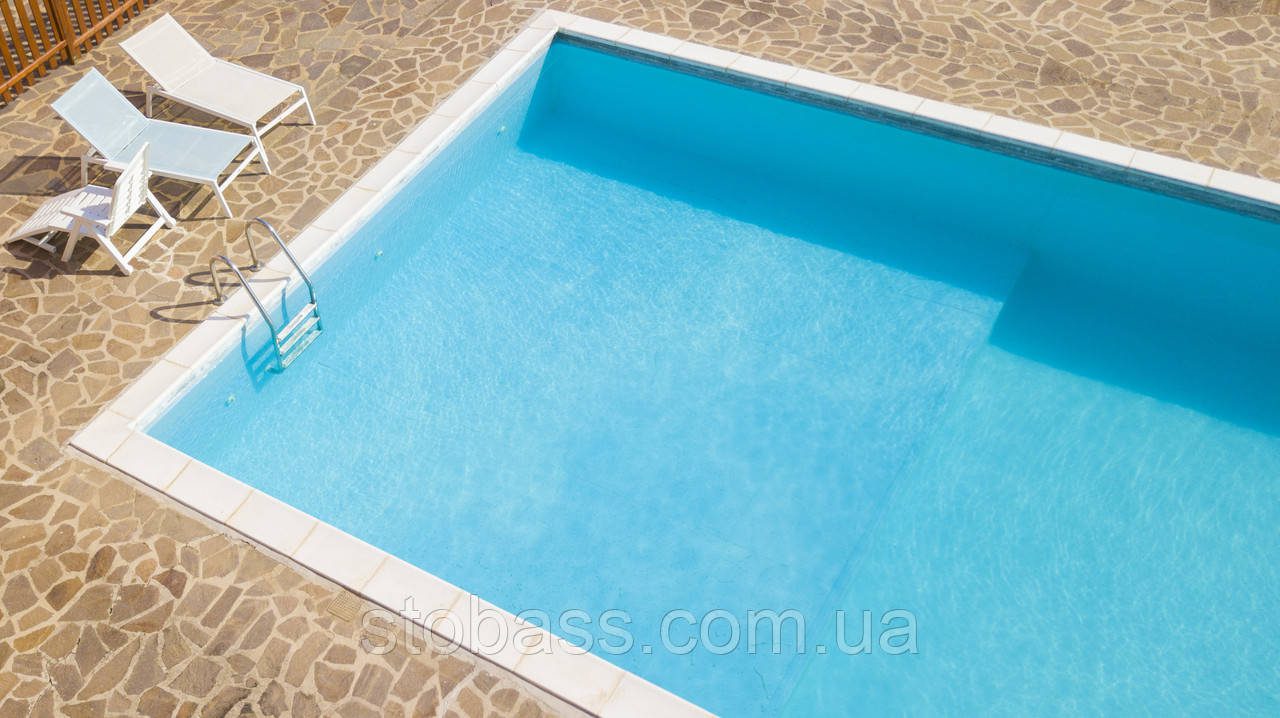 Лайнер (плівка ПВХ) для басейнів Pale Blue CGT Alkor AQUACOLOR 1,65(2.05)х25 - Зображення 3