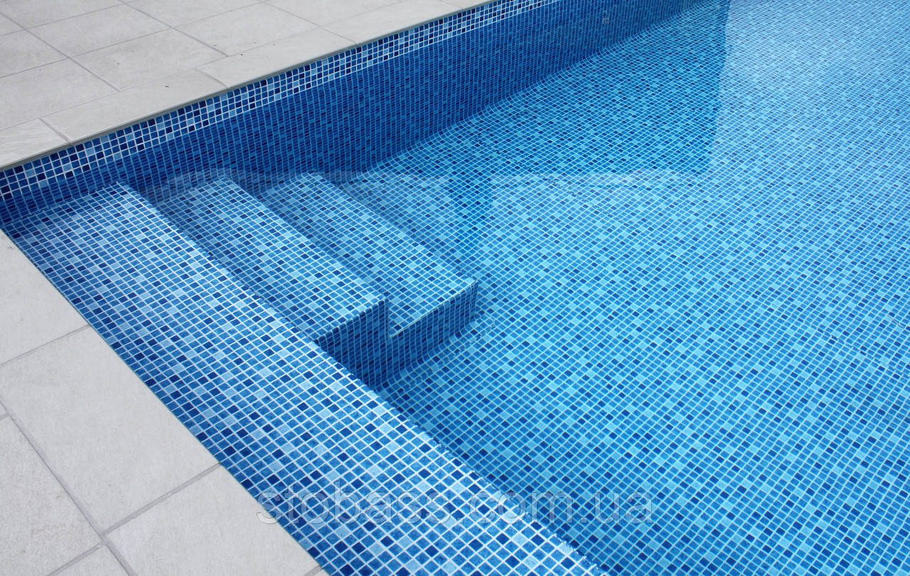 Лайнер (плівка ПВХ) для басейнів Cyrus Blue CGT Alkor AQUADECOR 1,65х25 - Зображення 3