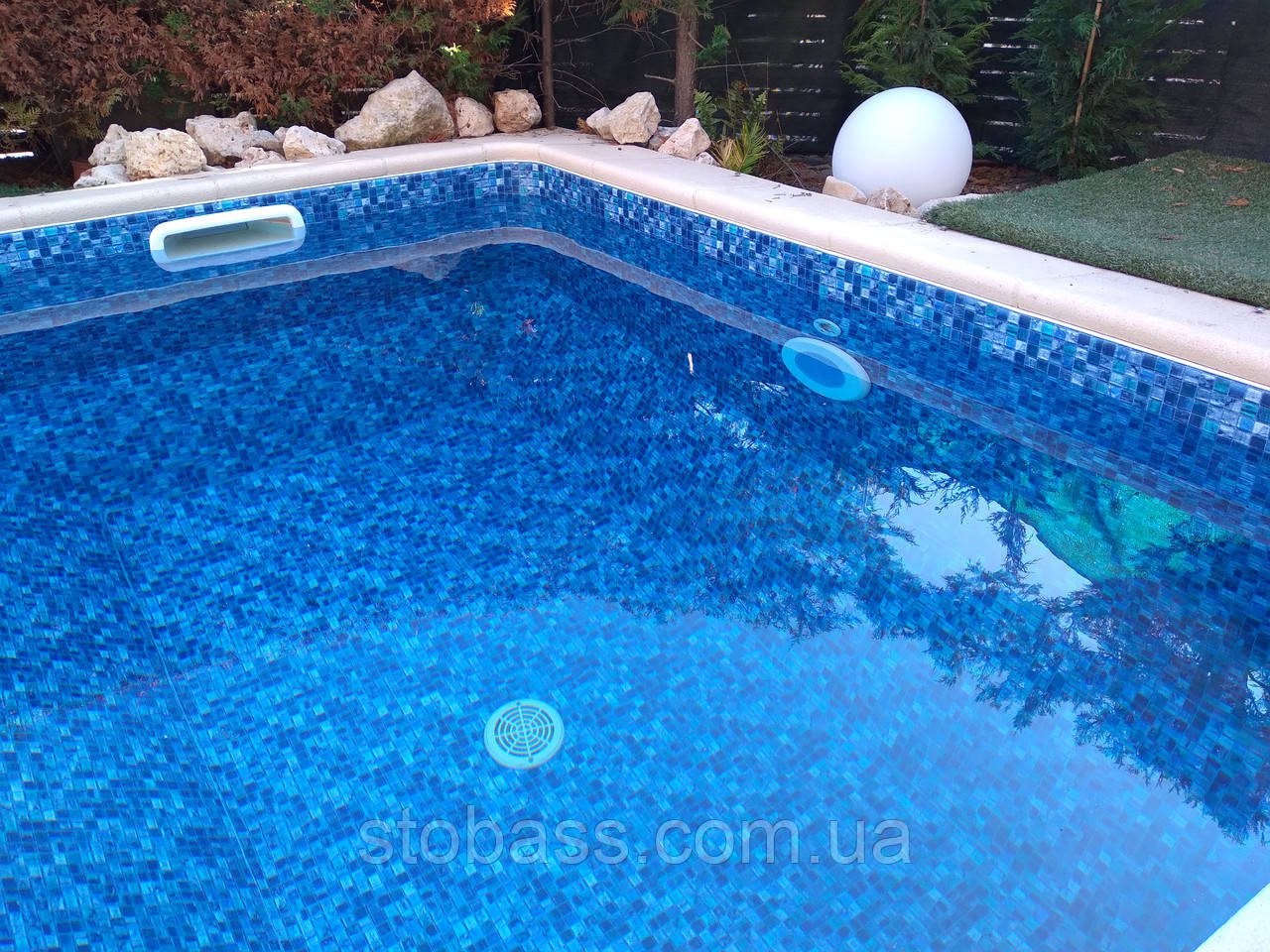 Лайнер (плівка ПВХ) для басейнів Skyline Pearl Mosaic CGT Alkor AQUADECOR 1,65х25 - Зображення 6