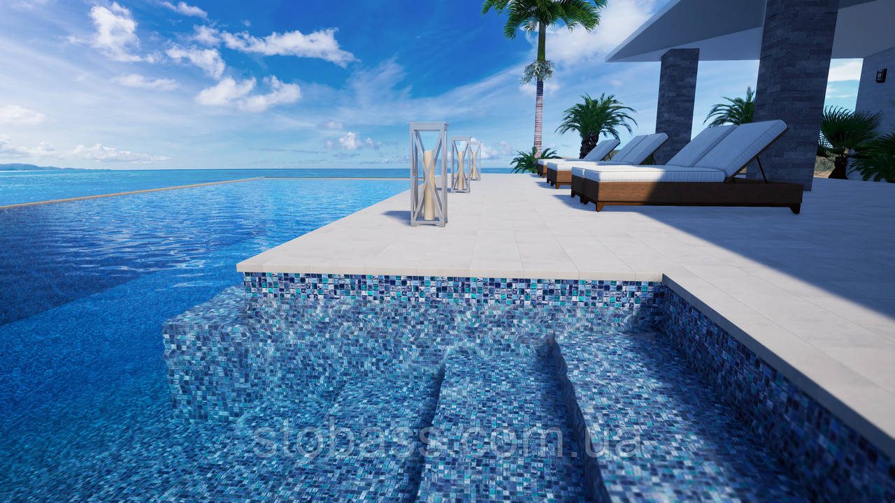 Лайнер (плівка ПВХ) для басейнів Skyline Pearl Mosaic CGT Alkor AQUADECOR 1,65х25 - Зображення 8