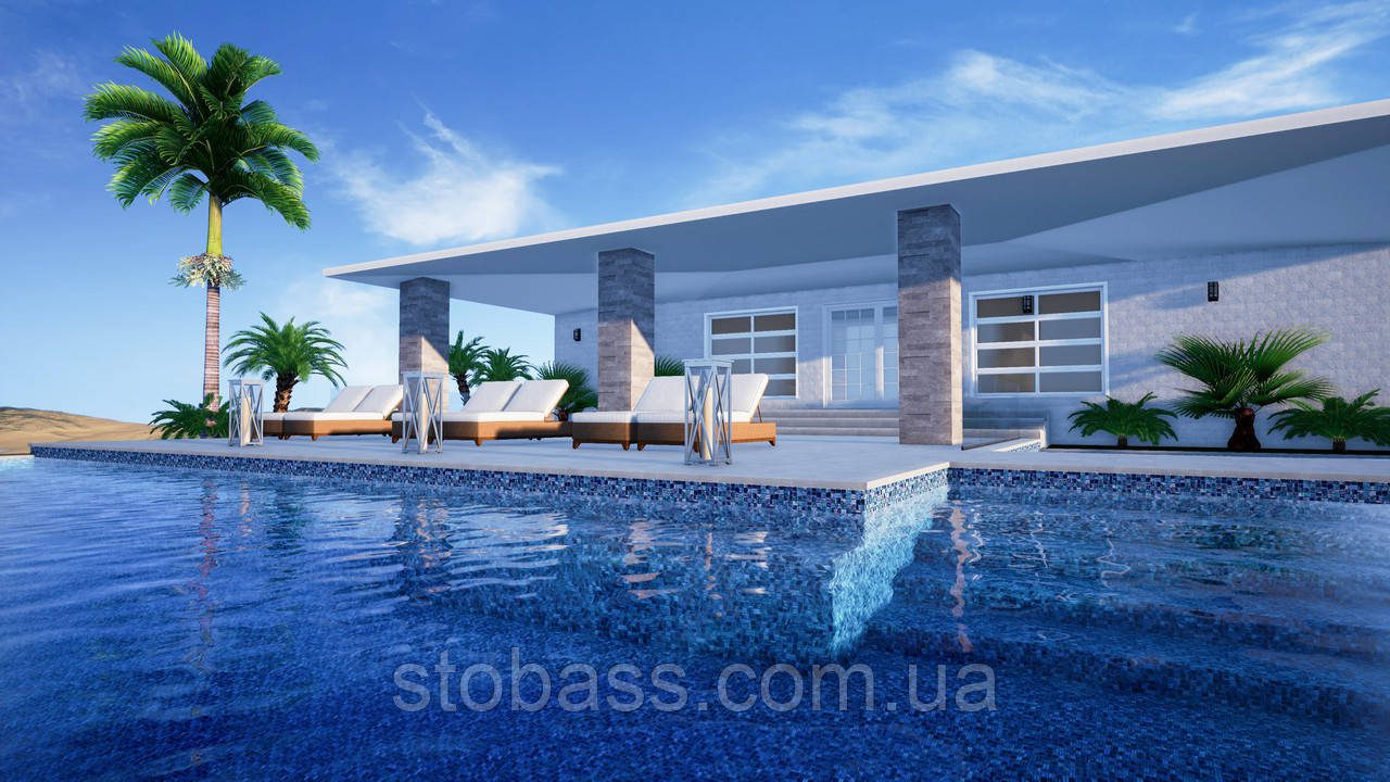 Лайнер (плівка ПВХ) для басейнів Skyline Pearl Mosaic CGT Alkor AQUADECOR 1,65х25 - Зображення 9