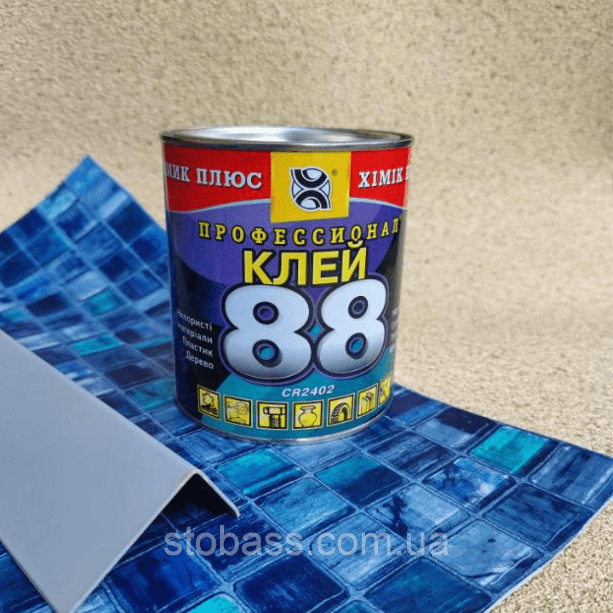 Багатофункціональний Клей 88 CR 2402 для геотекстилю 2.3 кг.