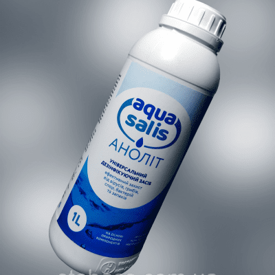 Дезінфікувальний Екозасіб Аноліт "AQUA SALIS" 1.0 л.