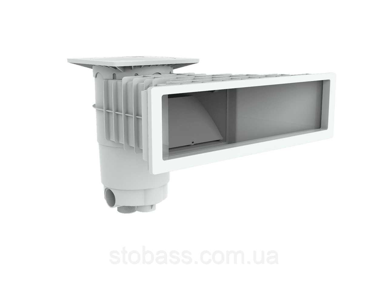 Скімер для басейну Weltico A400 DESIGN Beton White color