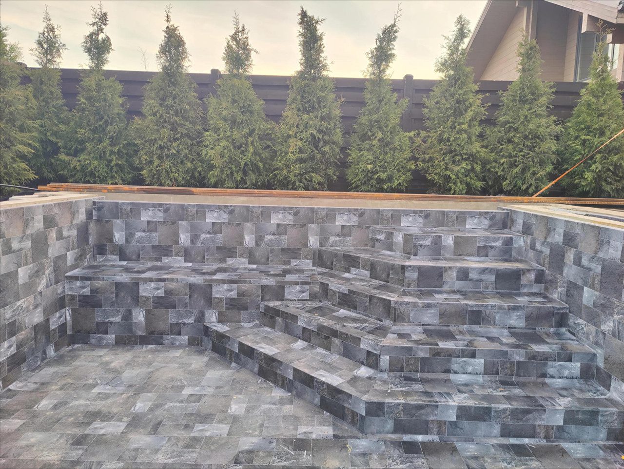 3D Лайнер (плівка ПВХ) для басейнів Brown Basalt CGT Alkor AQUASENSE EMB 1,65х21 - Зображення 6