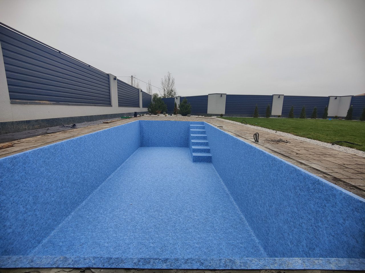 3D Лайнер (плівка ПВХ) для басейнів Granit Blue CGT Alkor AQUASENSE EMB 1,65х21 - Зображення 8
