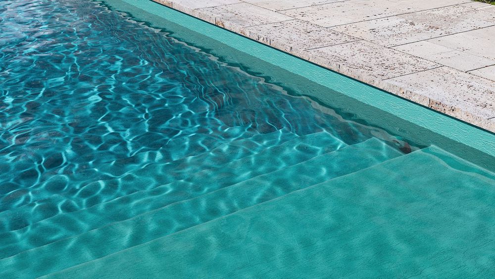 3D Лайнер (плівка ПВХ) для басейнів Caribbean Green CGT Alkor AQUASTONE 1,65х25