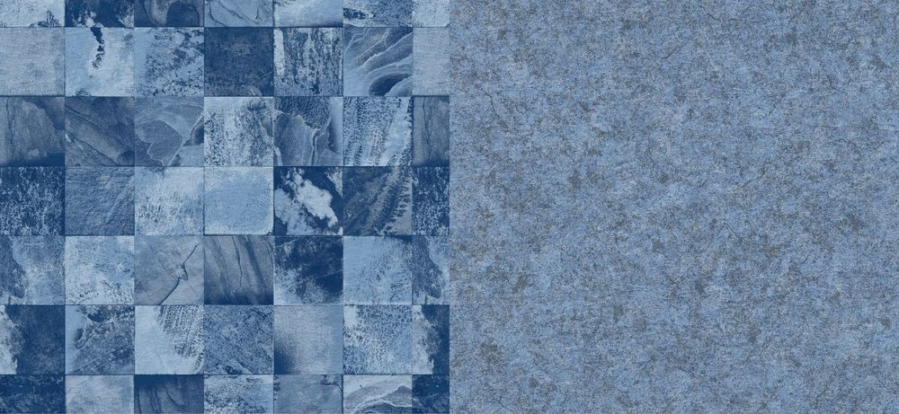 3D Лайнер (плівка ПВХ) для басейнів Fidji French Coast + Granit Blue CGT Alkor Mix & Match 1,65х25м