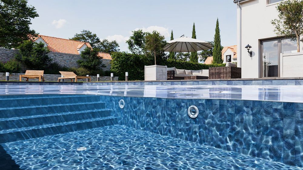 3D Лайнер (плівка ПВХ) для басейнів Fidji Plus French Coast CGT Alkor AQUASENSE Signature 1,65х25м - Зображення 3
