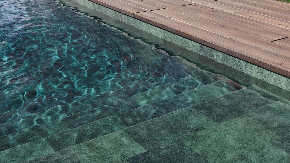 3D Лайнер (плівка ПВХ) для басейнів Imperial Green CGT Alkor AQUASENSE Signature 1,65х25м