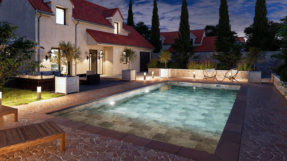 3D Лайнер (плівка ПВХ) для басейнів Imperial Sand CGT Alkor AQUASENSE Signature 1,65х25м - Зображення 5