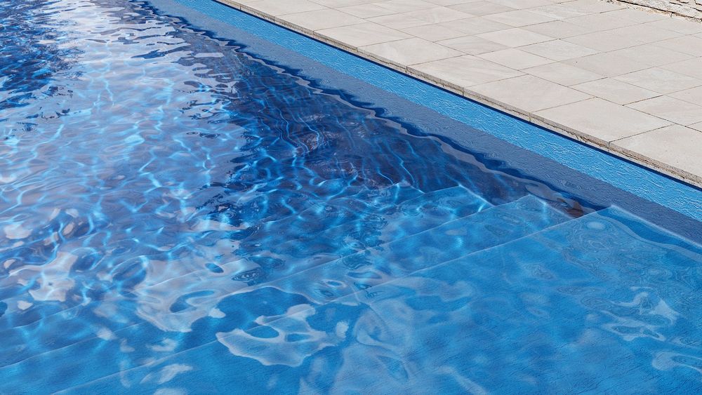 3D Лайнер (плівка ПВХ) для басейнів Nordic Blue CGT Alkor AQUASTONE 1,65х25